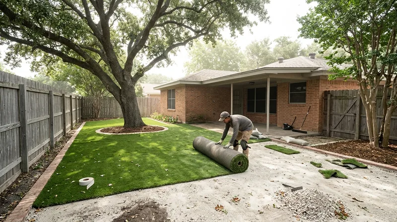 Residential Artificial Grass Installation Corpus Christi